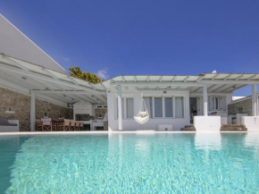  Beautiful large luxury villa private pool stunning views near sea Mykonos  Калафатис